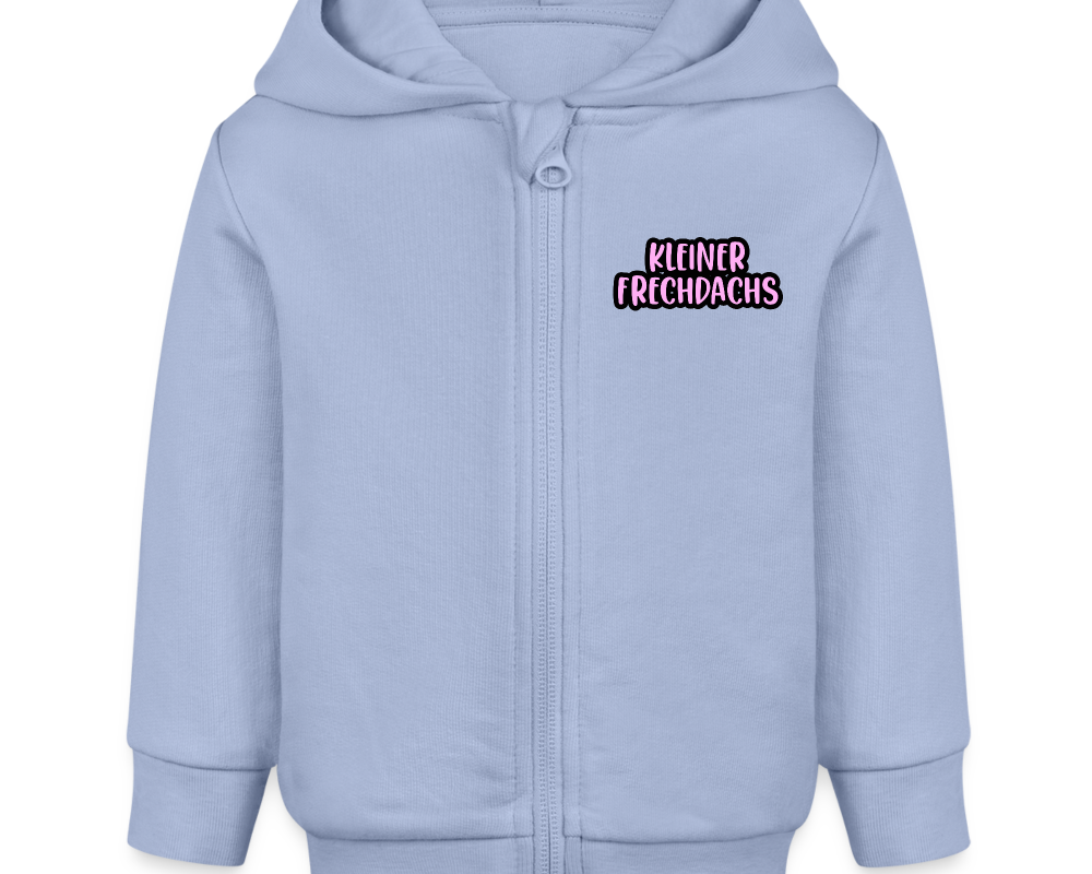 Kinder Kaputzenjacke - Frechdachs - Sky