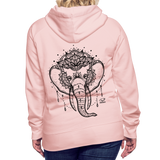 Hoodie - you can do it - Kristallrosa