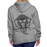 Hoodie - you can do it - Grau meliert