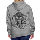 Hoodie - you can do it - Grau meliert