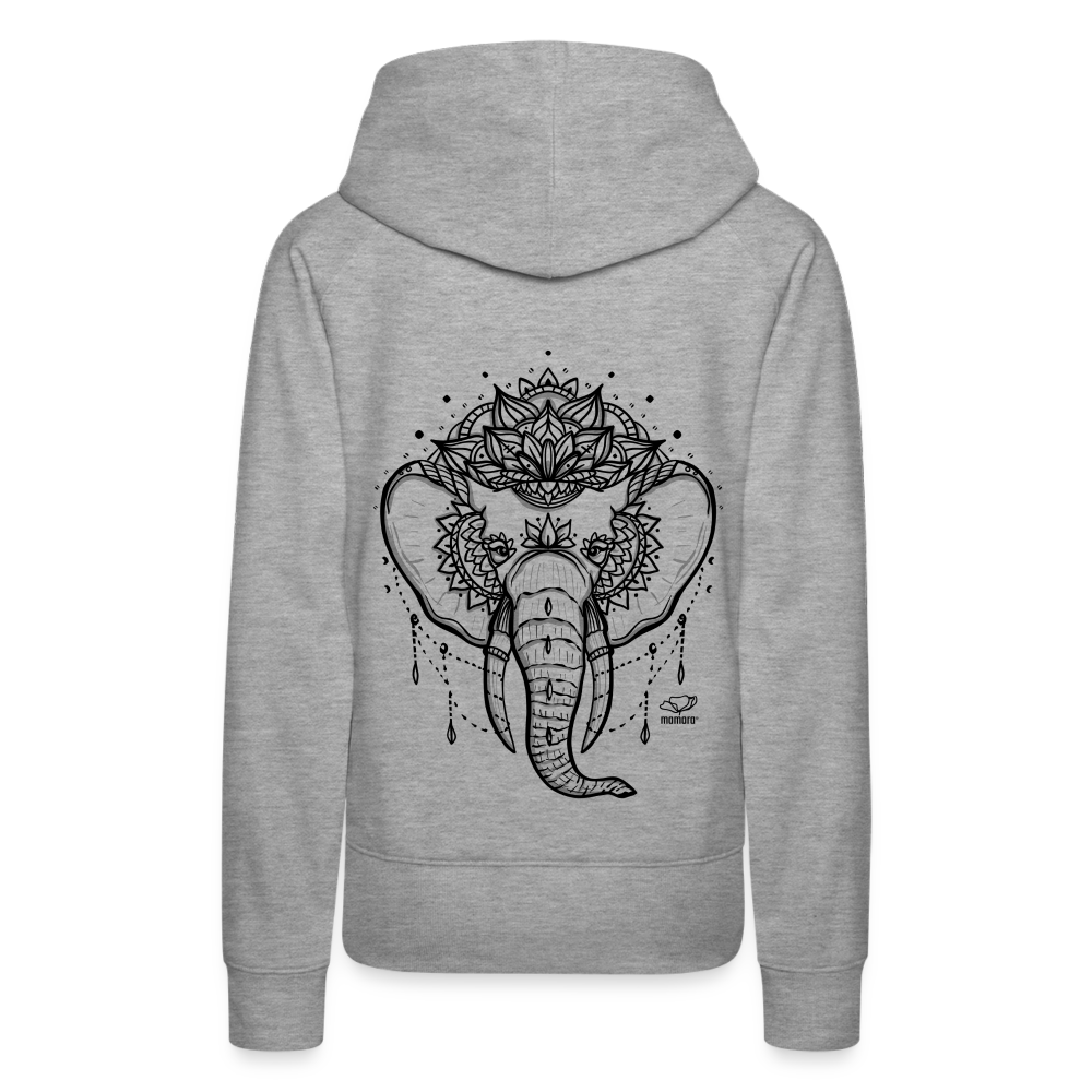 Hoodie - you can do it - Grau meliert