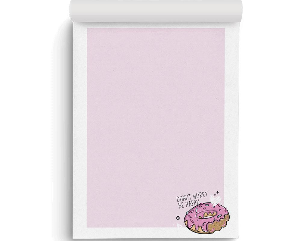 Notiz - Donut (A5) - Einhorn Mina Block