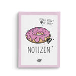 Notiz - Donut (A5) - Einhorn Mina Block