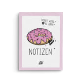 Notiz - Donut (A5) - Einhorn Mina Block