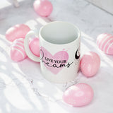 *rosa* Tasse Live your Dreams