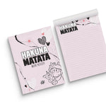 Notizblock Hakuna Matata A4 - Einhorn Mina Block