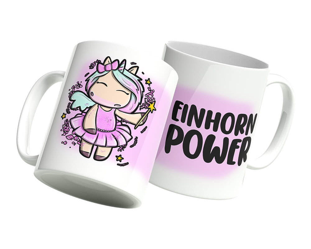 Tasse Einhorn Power - Einhorn Mina Tasse