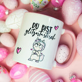 Tasse "Du bist glitzertastisch" Einhorn Mina