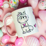 Tasse "Du bist glitzertastisch" Einhorn Mina