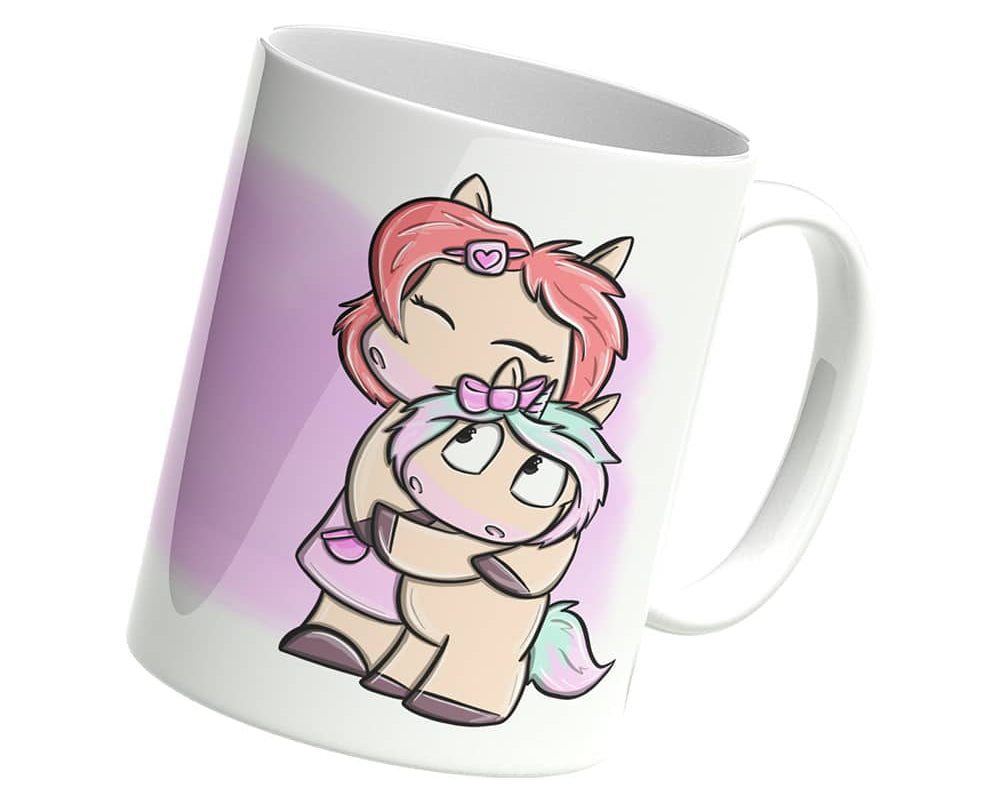 Tasse Beste Mama - Einhorn Mina