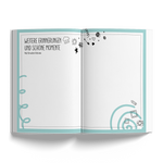 Erinnerungsbuch – Liebevoll gestaltetes Buch zum Festhalten der schönsten Kindheitserinnerungen. - Einhorn Mina Buch