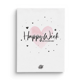Wochenplaner Happy Week A4 - Einhorn Mina Block