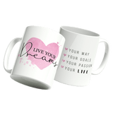 *rosa* Set Live your Dreams - Dein Erfolgsjournal