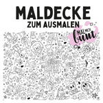 Maldecke Glitzer im Kopf - Einhorn Mina Kids