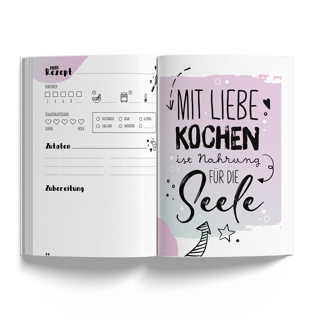 Kochbuch Mina - Das perfekte Geschenk für jeden Kochliebhaber