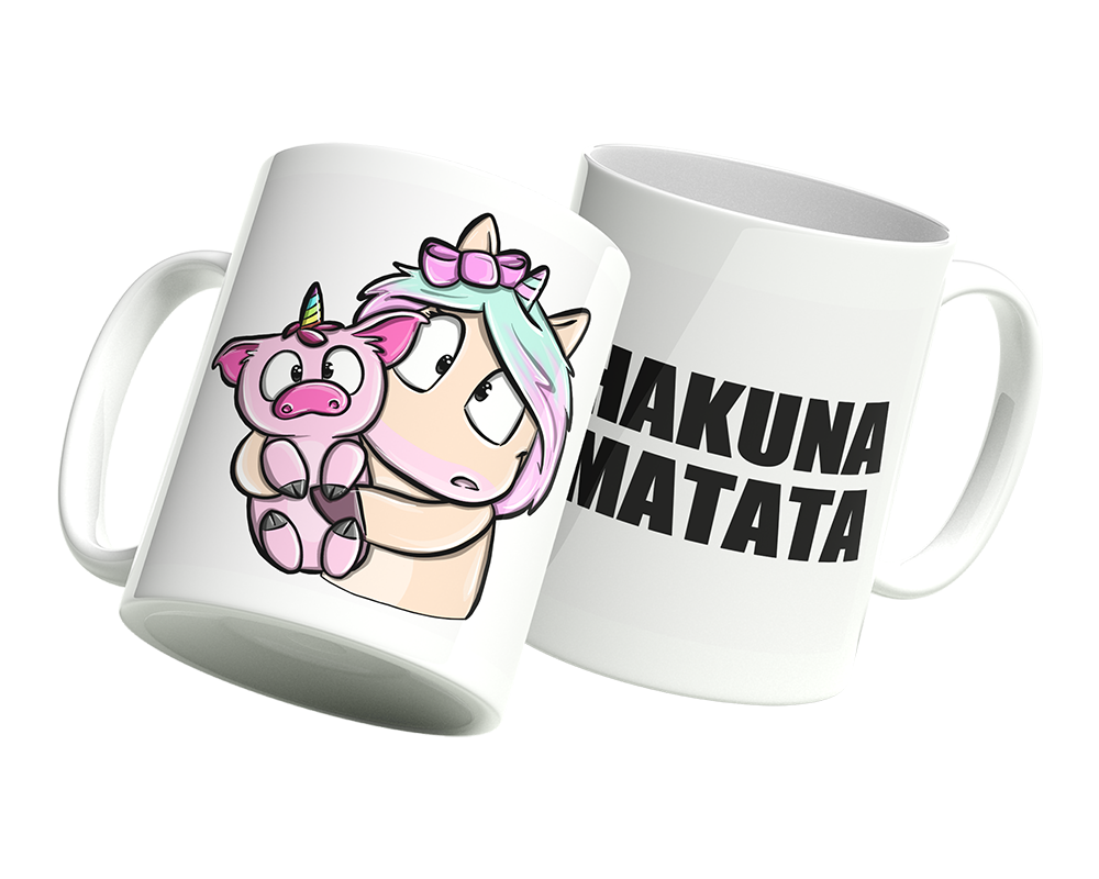 Tasse Hakuna Matata - Einhorn Mina Tasse
