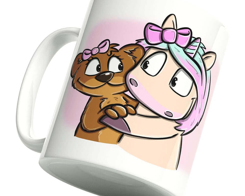 Tasse Kackapups - Einhorn Mina Tasse