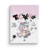 Tic Tac Toe Mina A5 - Einhorn Mina Block