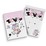 Tic Tac Toe Mina A5 - Einhorn Mina Block