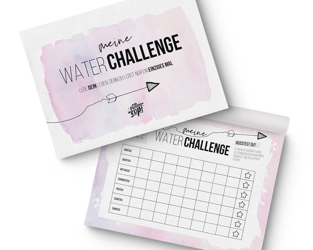 Water Challenge A5 - Einhorn Mina Block